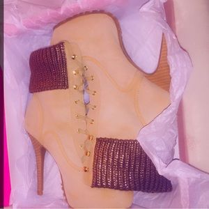 Brand new never worn boot heels